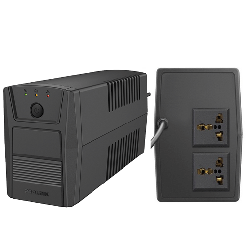 PROLINK PRO701SFC 650VA (390W) UPS w/ AVR (2-socket)